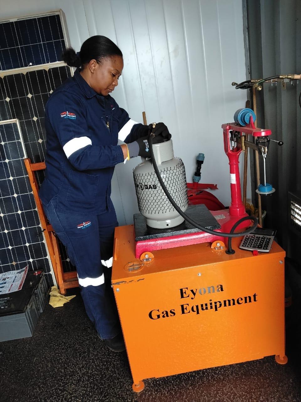 LPG cylinders at Yali Gas